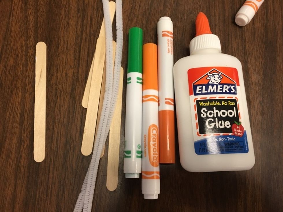 Gather all of your materials that you will need.