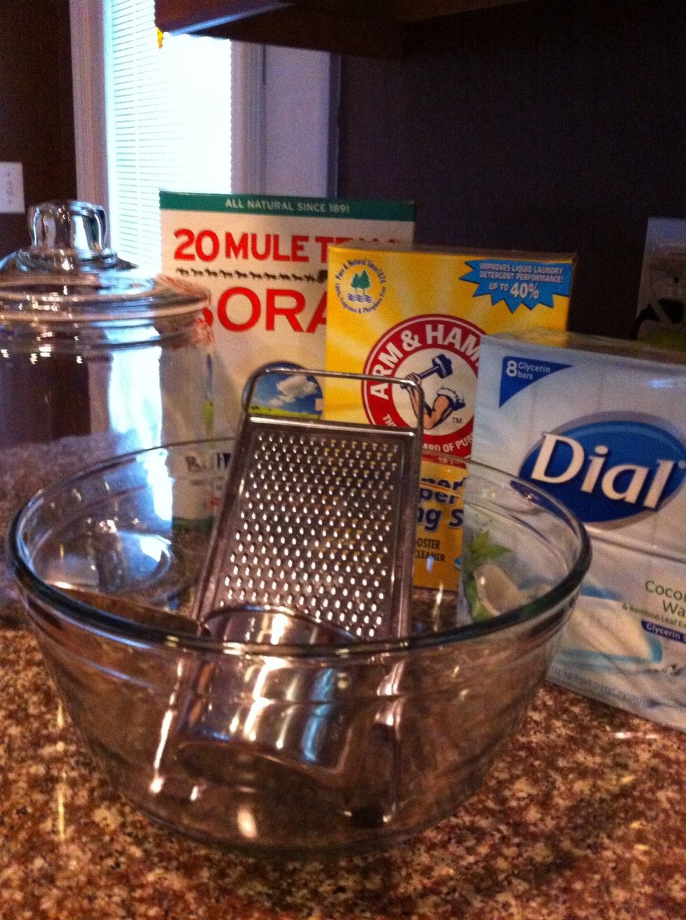 Gather all of your supplies.