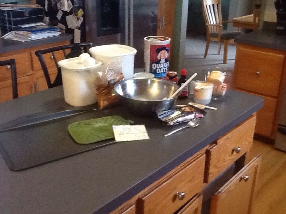 Gather all supplies/ingredients needed.