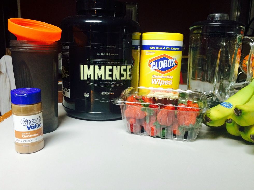 Gather all supplies that are required