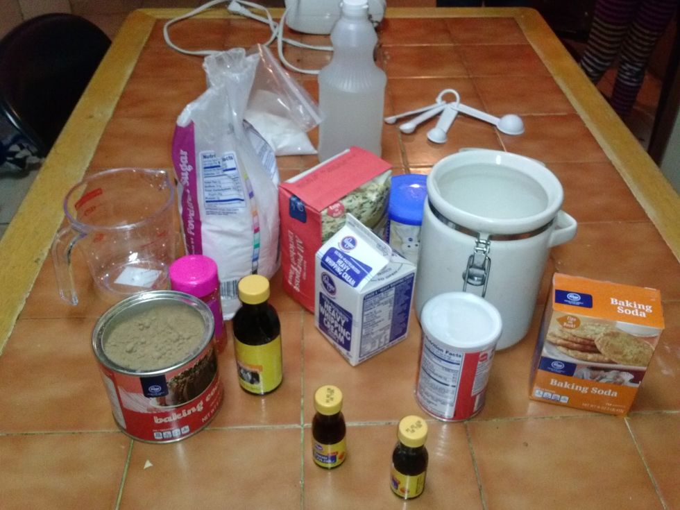 gather all the ingredients