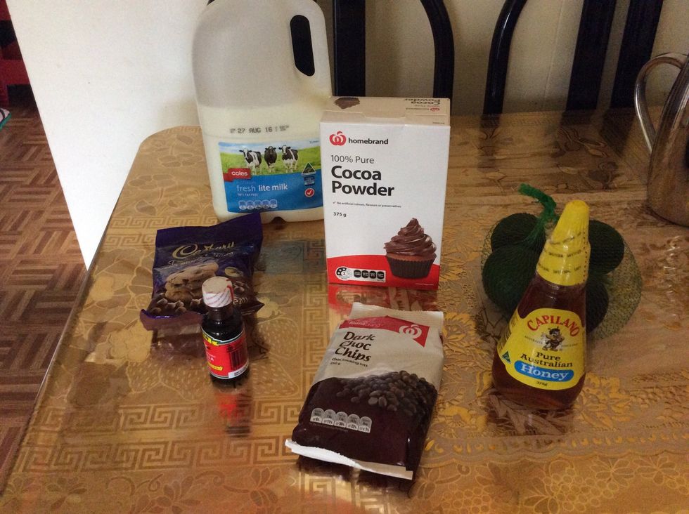 Gather all the ingredients.