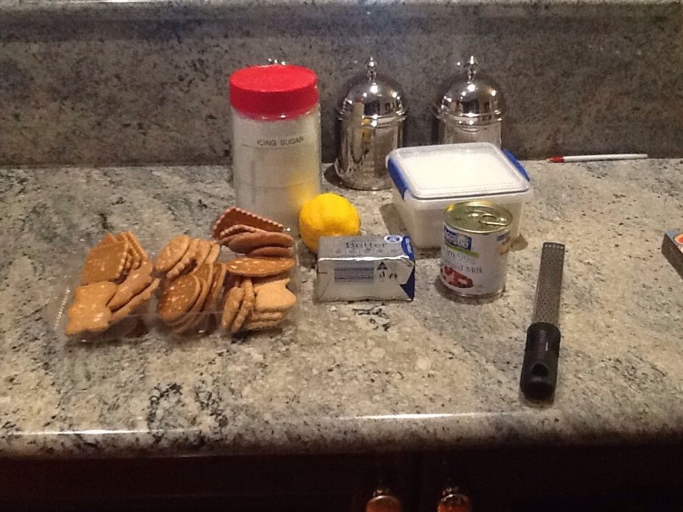 Gather all the ingredients