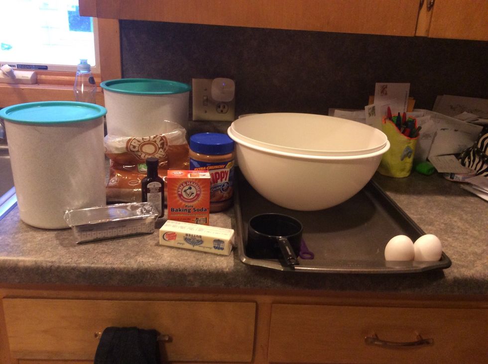 Gather all the materials listed on the supply list.