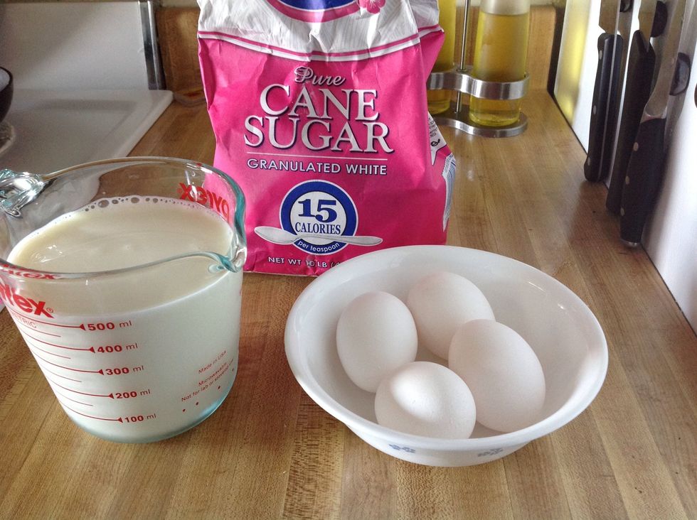 Gather all the supplies. Just three!!!