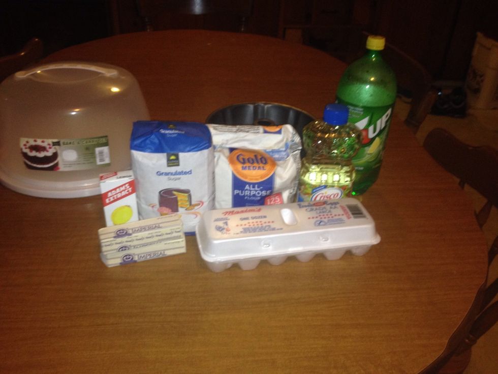 Gather all the supplies (Make sure to look at ingredients list)