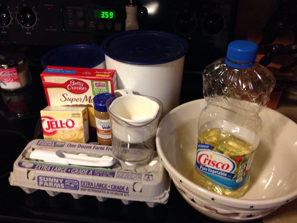 Gather all the supplies needed.