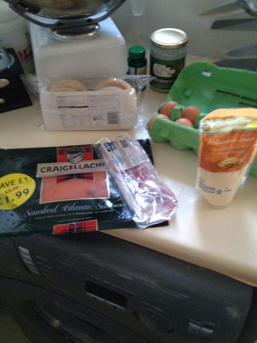 Gather all you ingredients