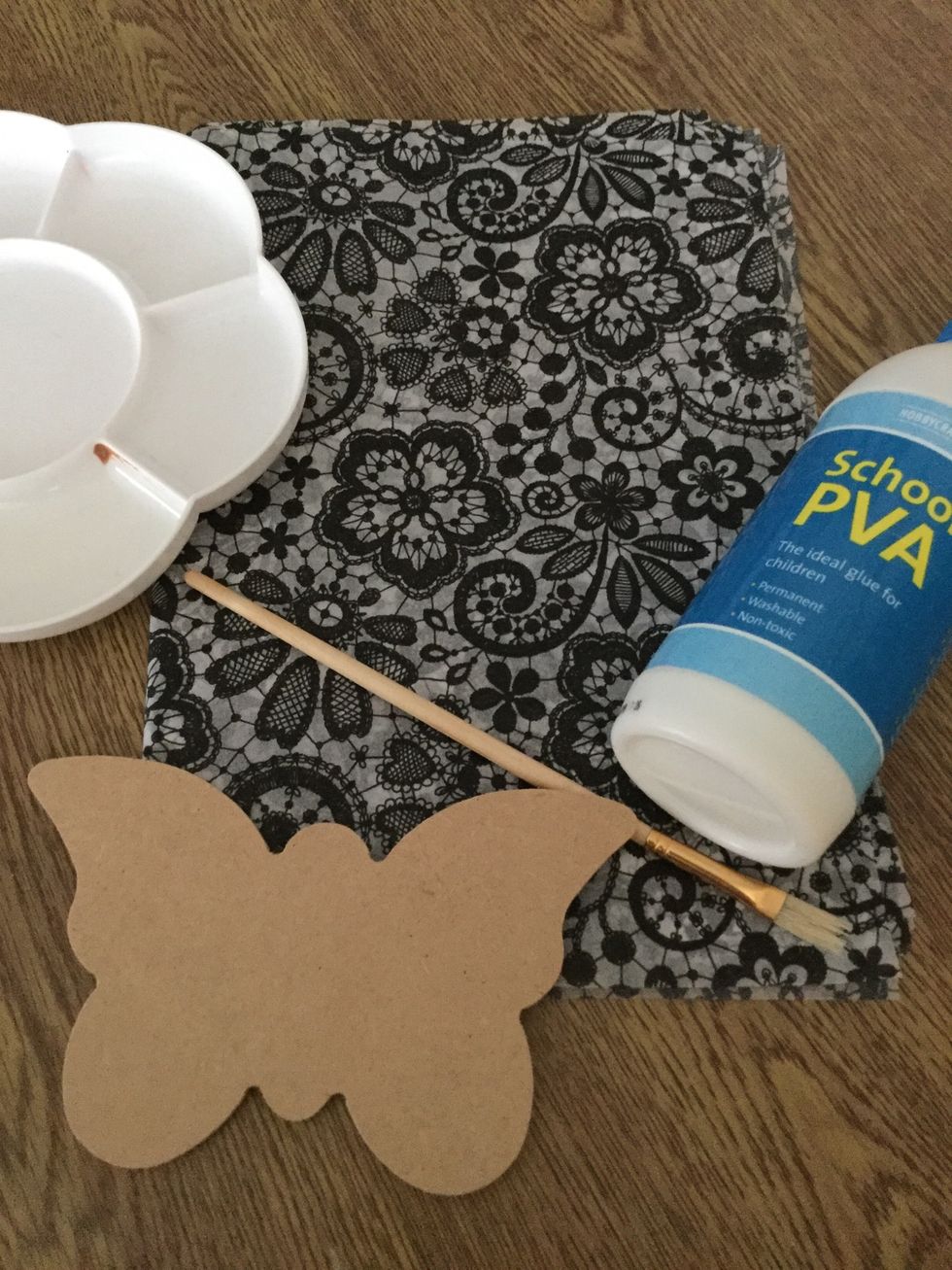 Gather all your equipment