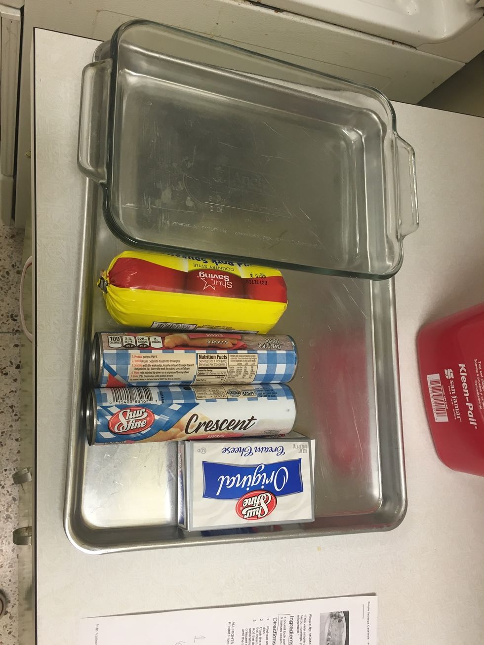 gather all your ingrediants