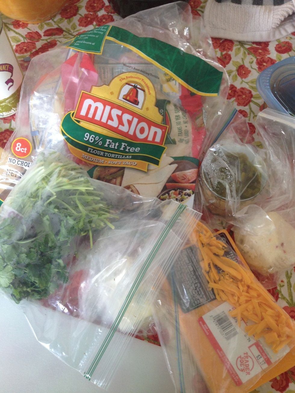 Gather all your ingredients. Prepping everything takes a little time but you will reap the rewards!