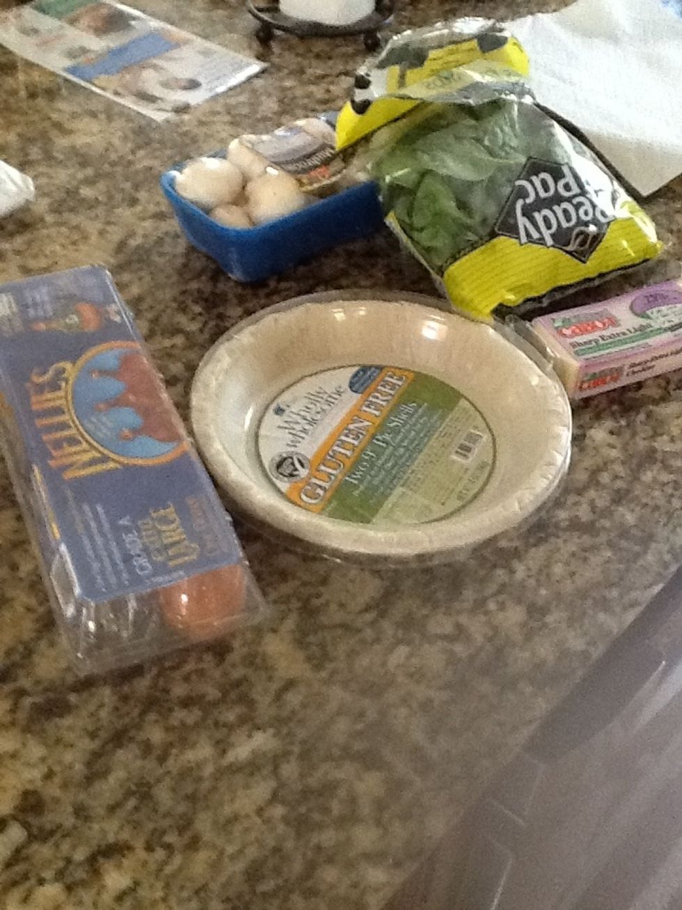Gather all your ingredients (see list)