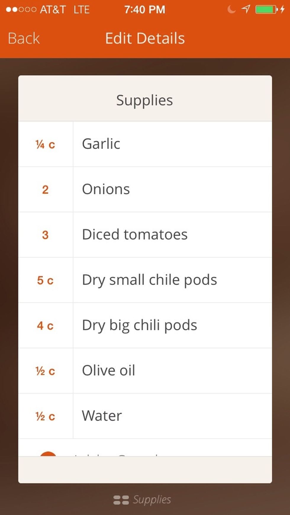 Gather all your ingredients. You need to add cilantro in it too.