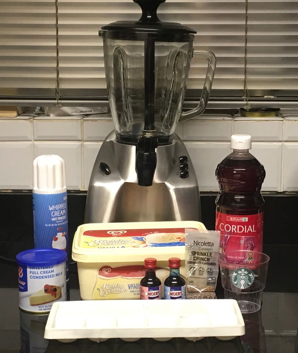 Gather all your ingredients