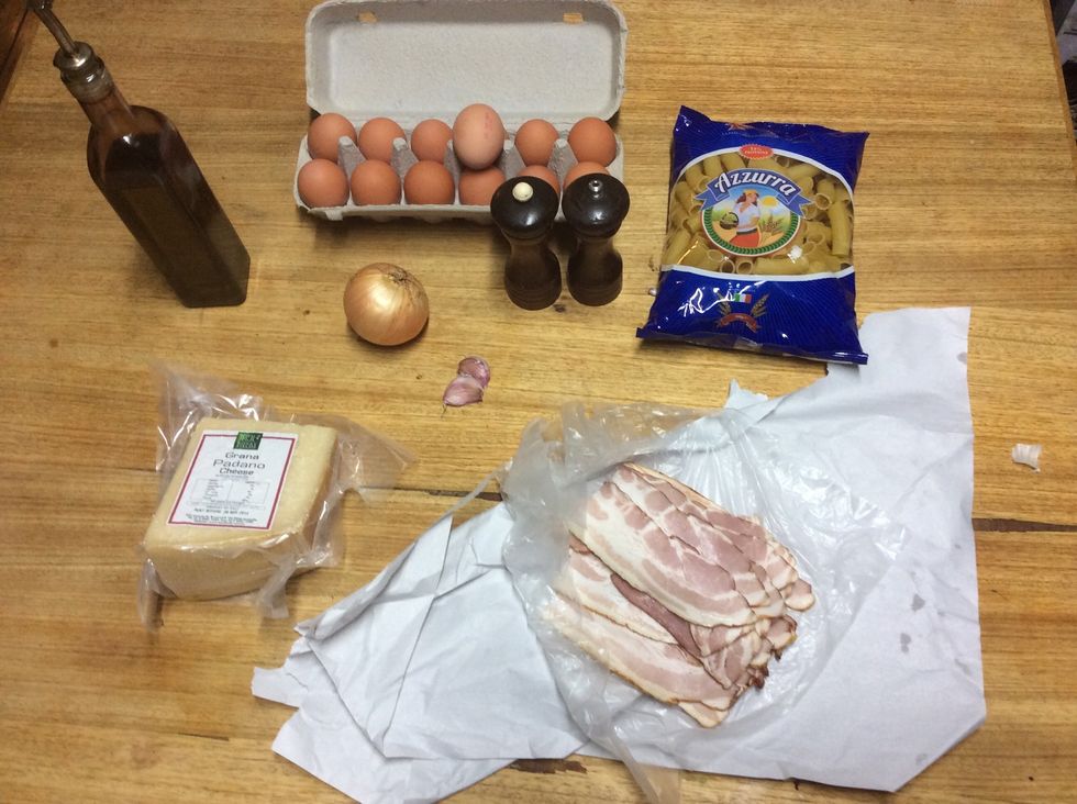 Gather all your ingredients