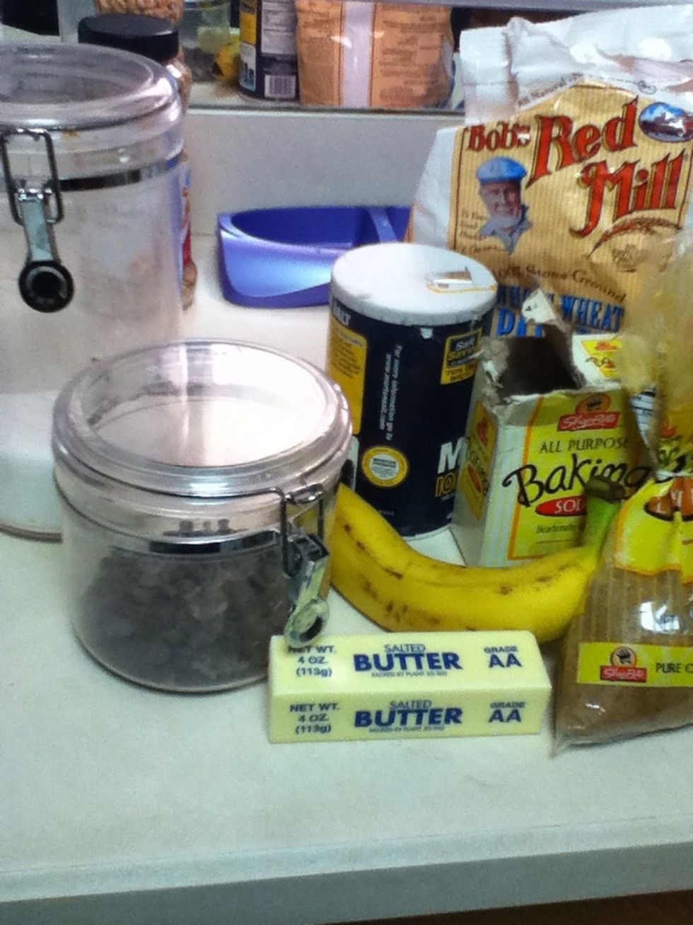 Gather all your ingredients.