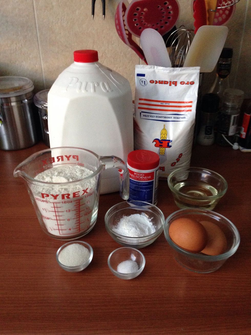 Gather all your ingredients