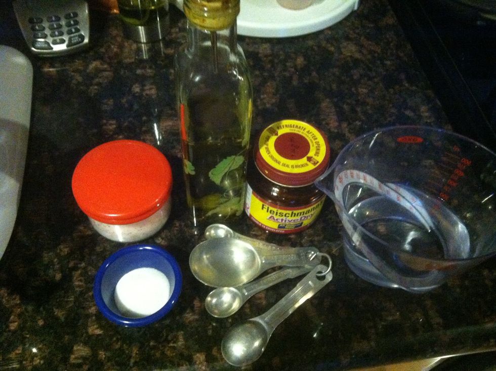 Gather all your ingredients.