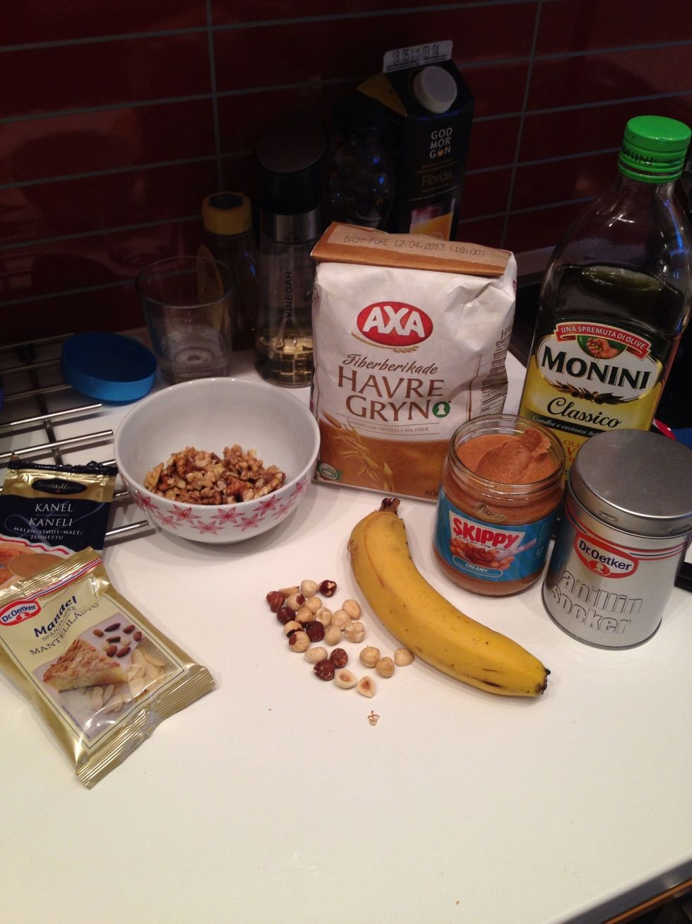 Gather all your ingredients.