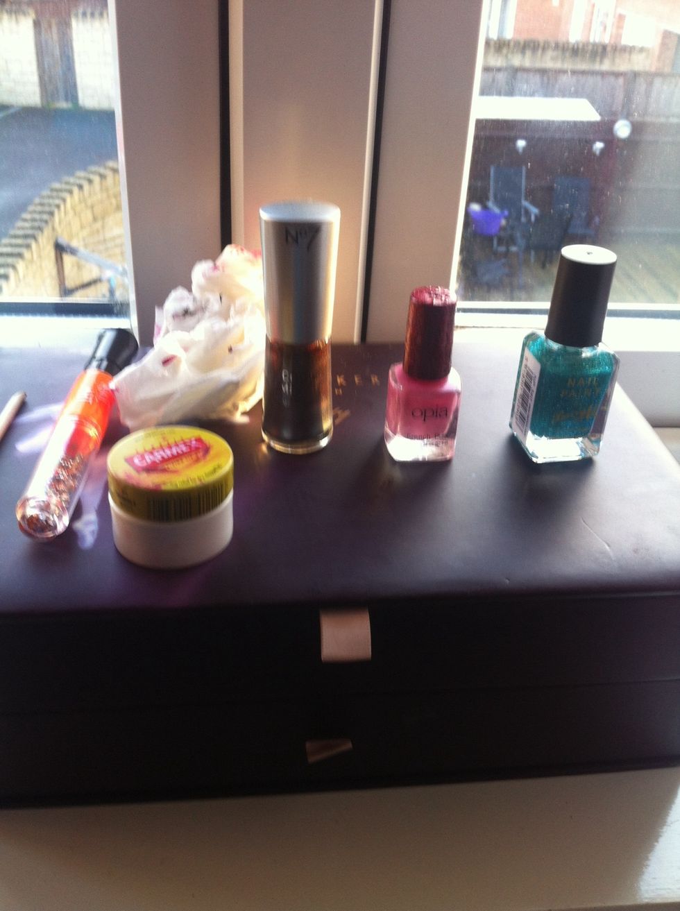 Gather all your materials