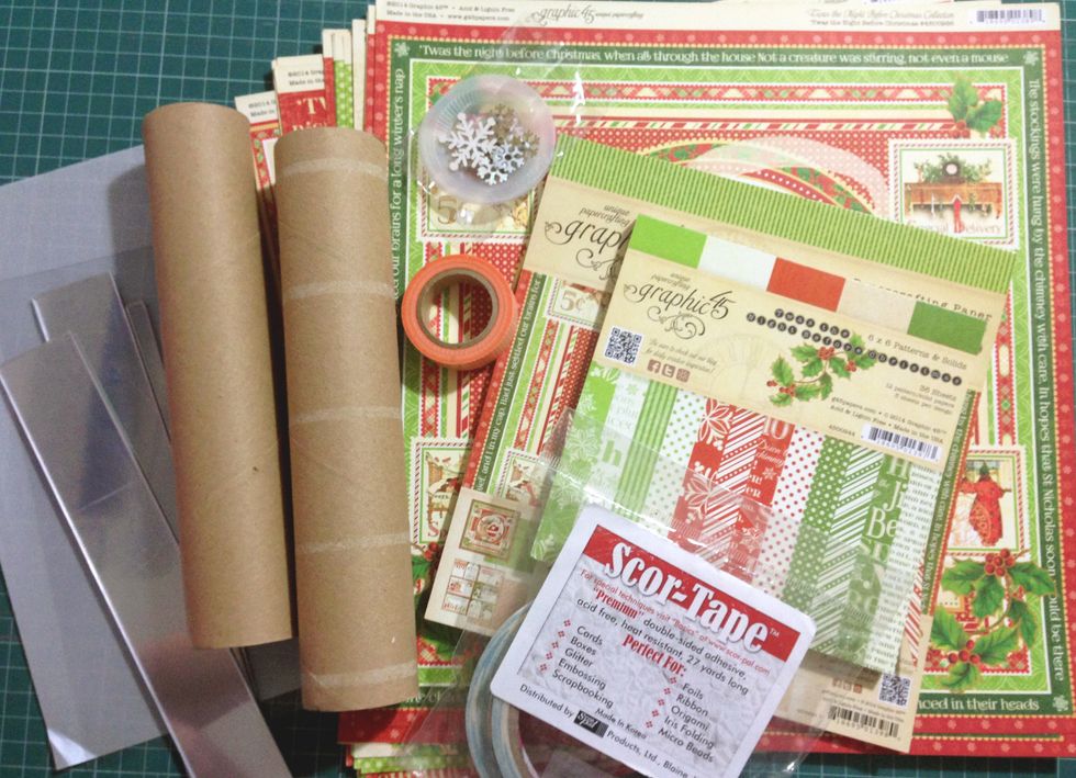 Gather all your supplies... List of supplies is shown at the bottom left hand corner of this guide...