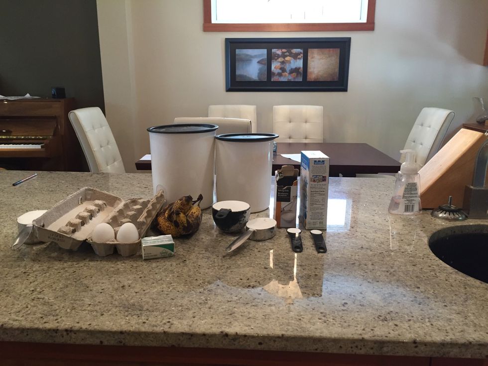 Gather and measure ingredients