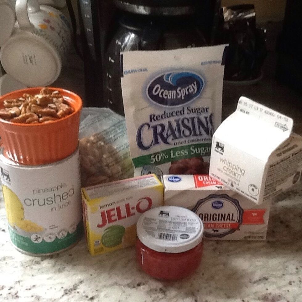 Gather and prep ingredients