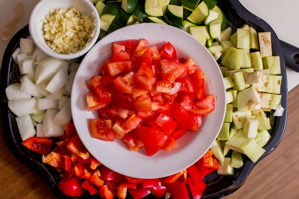 Gather everything together and get ready to get your cook on.