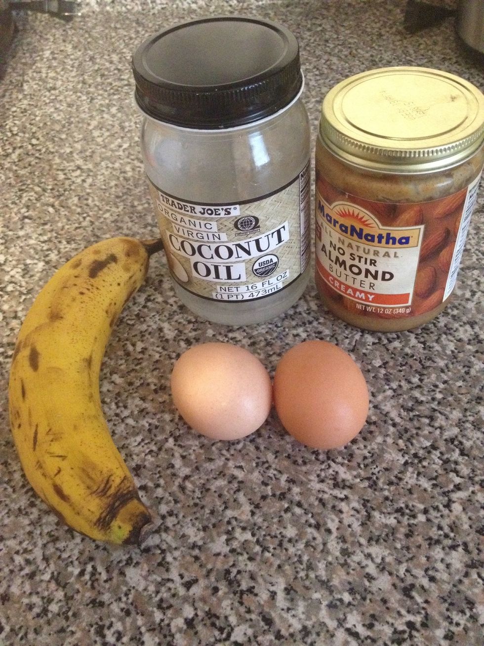 Gather ingredients for pancakes *add cinnamon