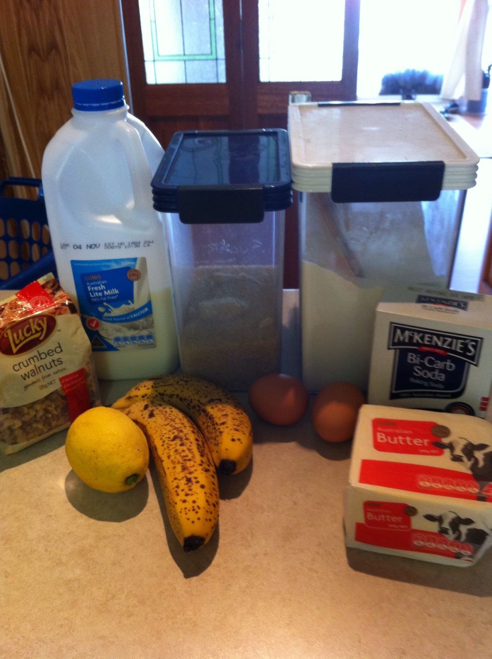 Gather ingredients (full list and measurements in supply list)