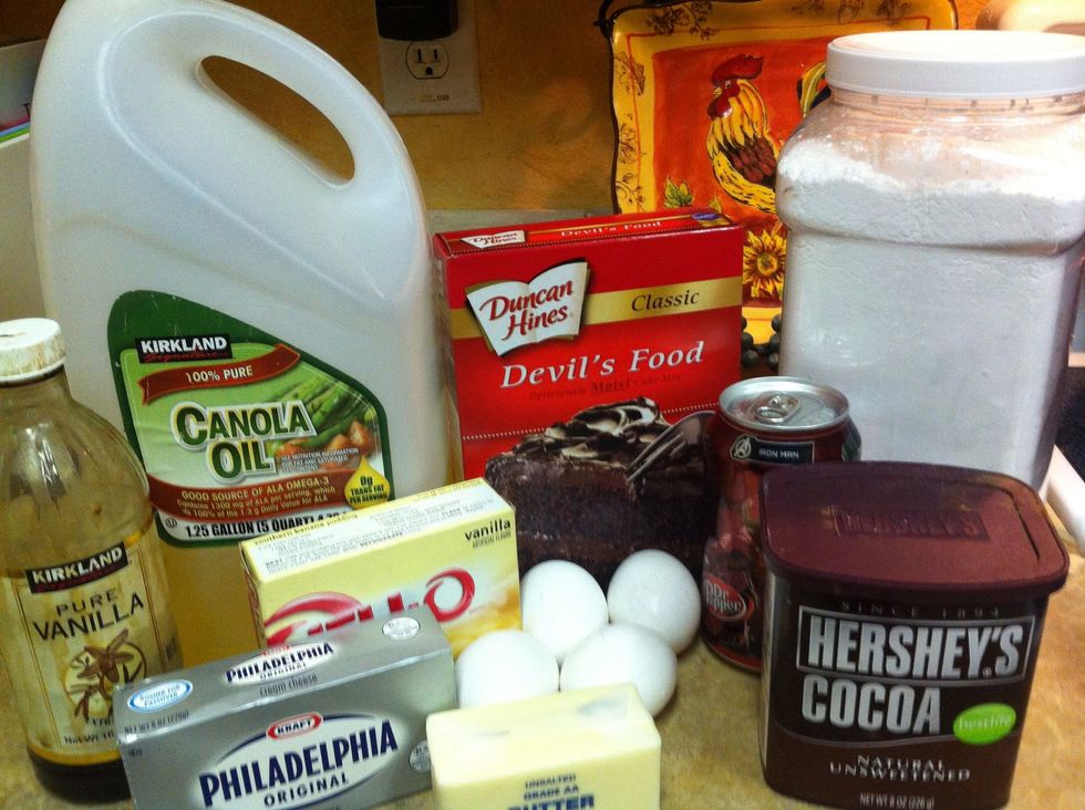 Gather ingredients....(measurements in supplies list :))