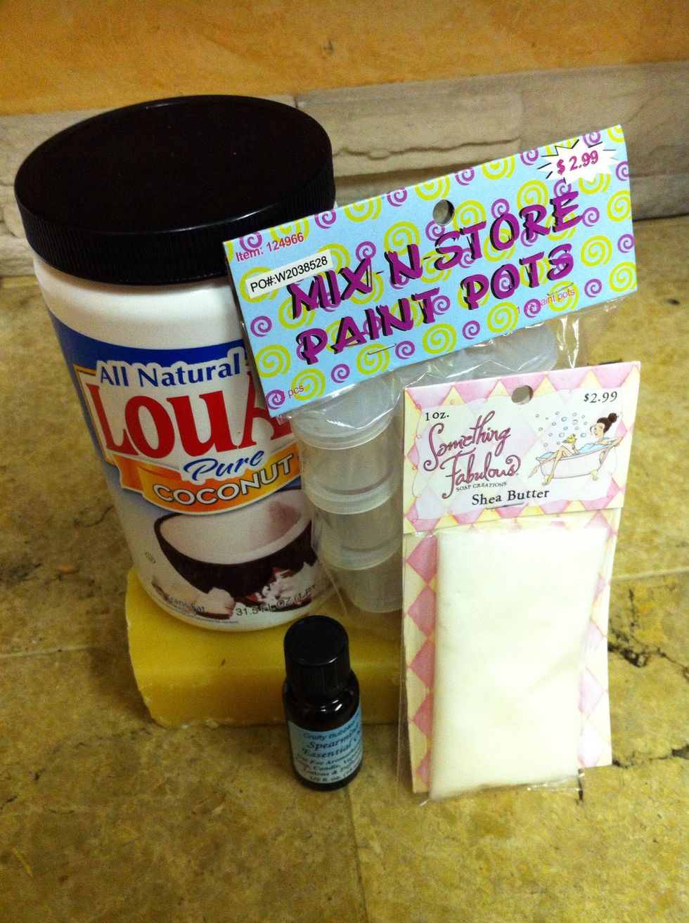 Gather ingredients.... Measurements in the supplies list :)