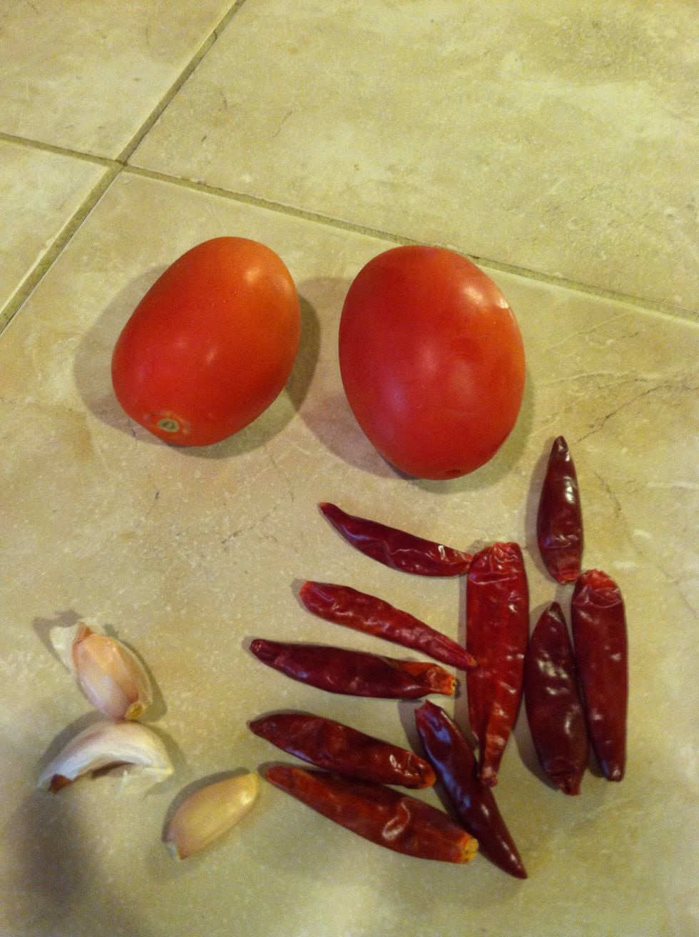 Gather ingredients. You can always use more or less of the ingredients depends how spicy, or garlicky you like it.