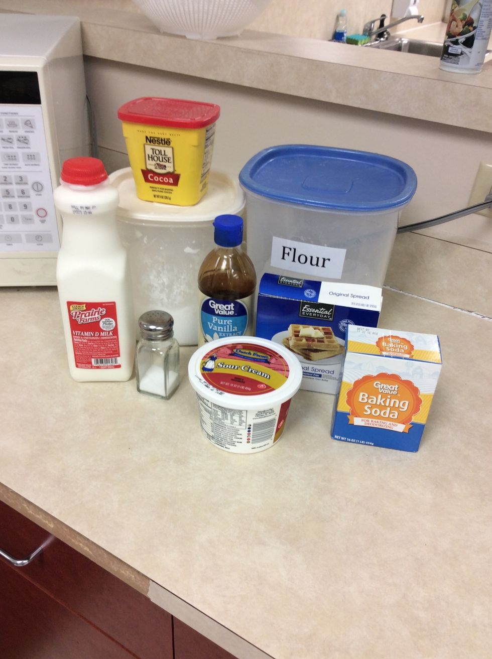 Gather ingredients.