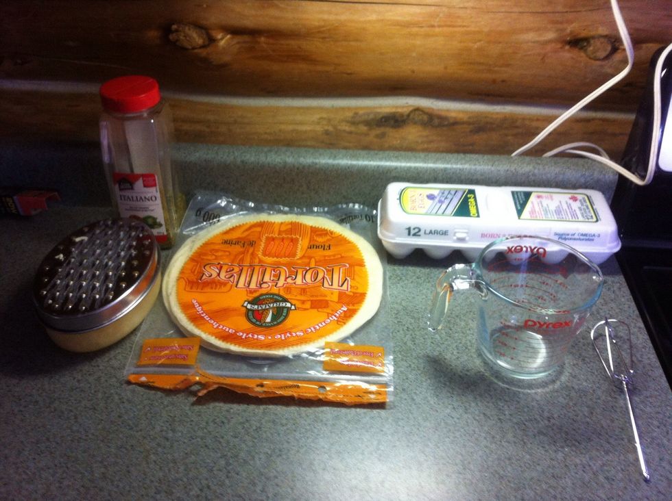 Gather ingredients.