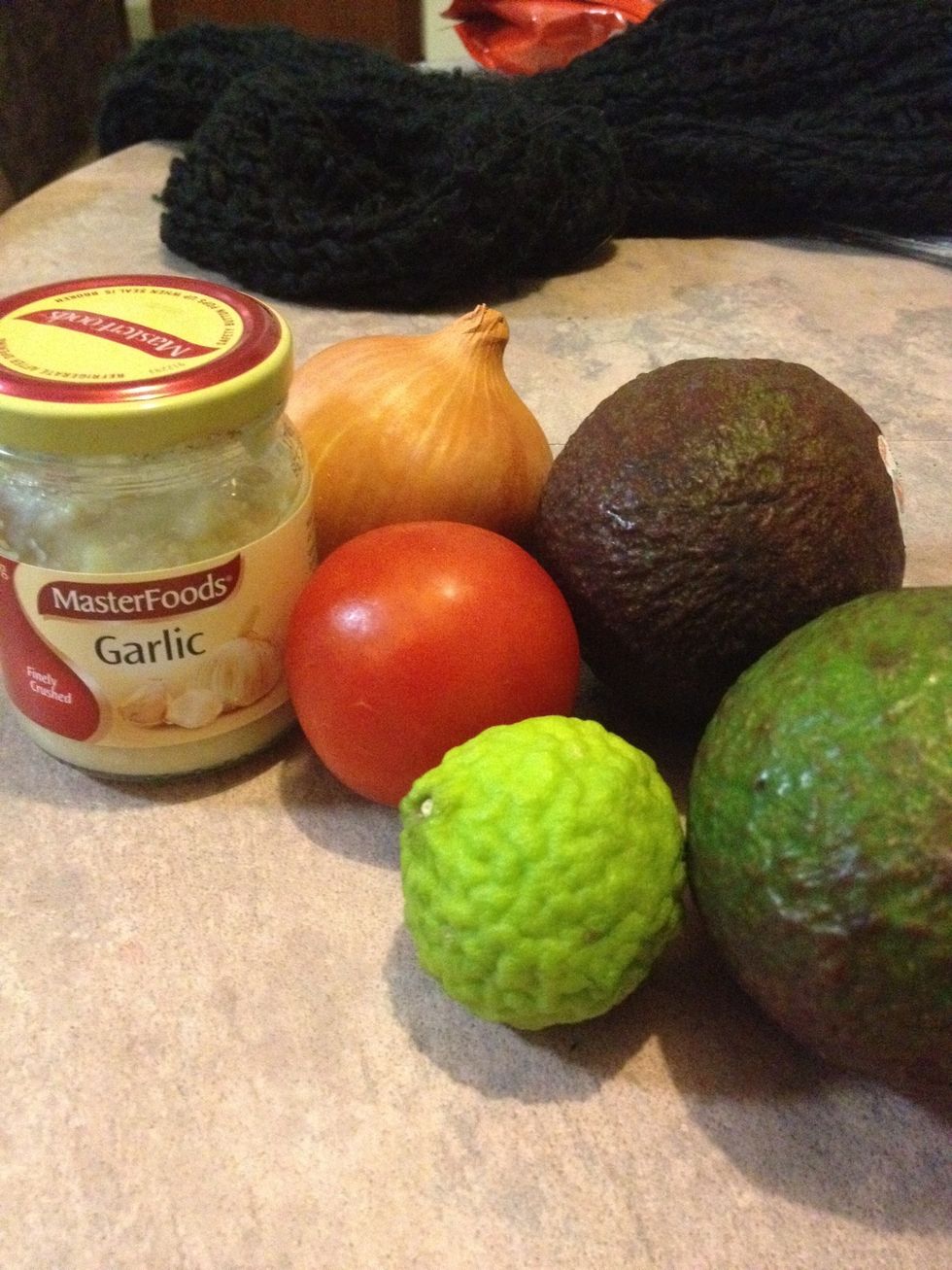 Gather ingredients.