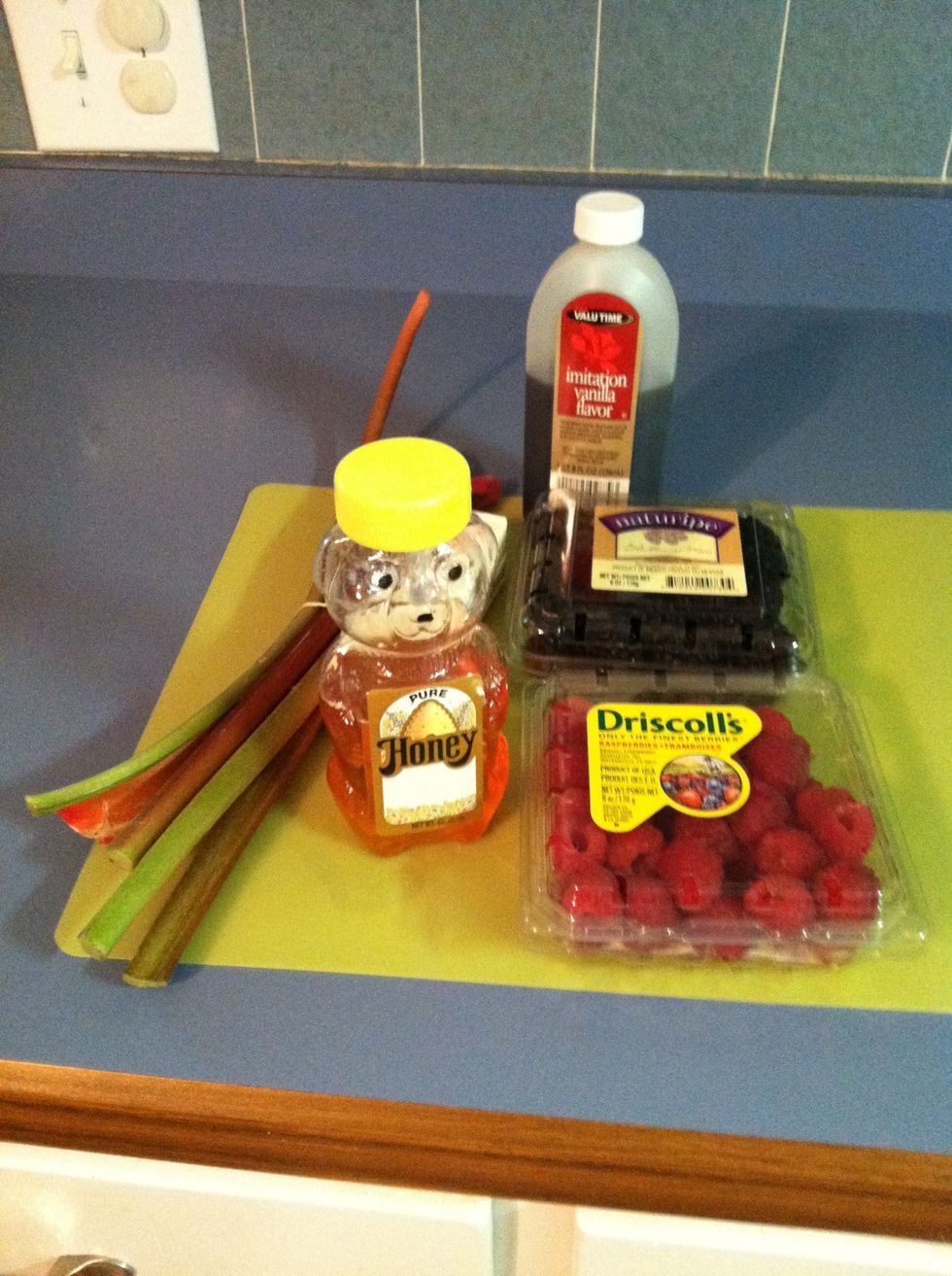 Gather ingredients.