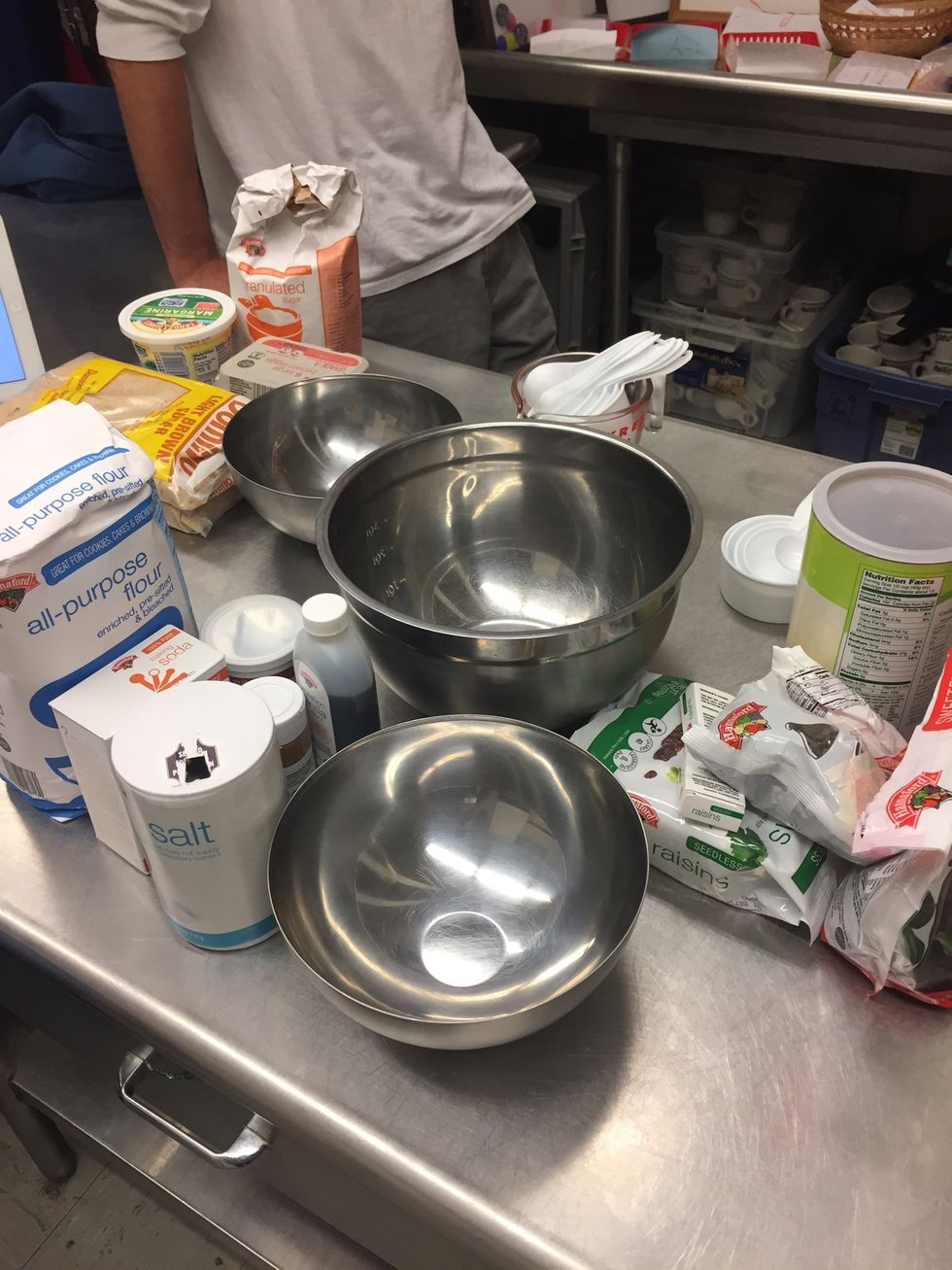 Gather materials and ingredients