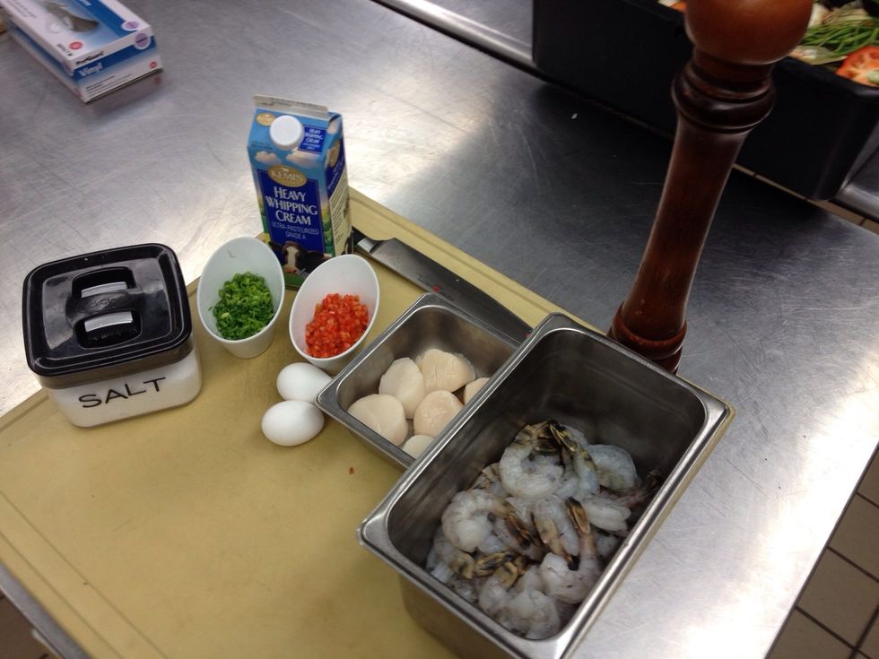 Gather mise en place.