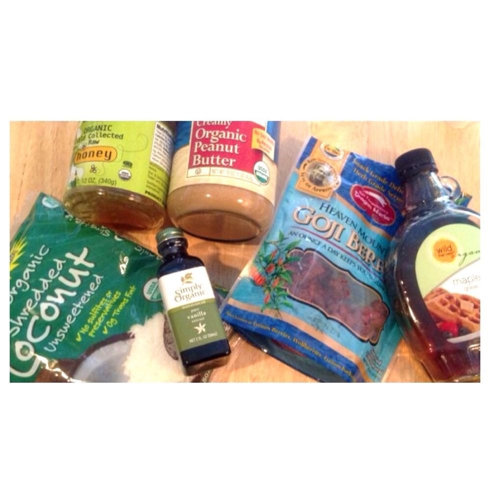 Gather supplies, ingredients and utensils.
