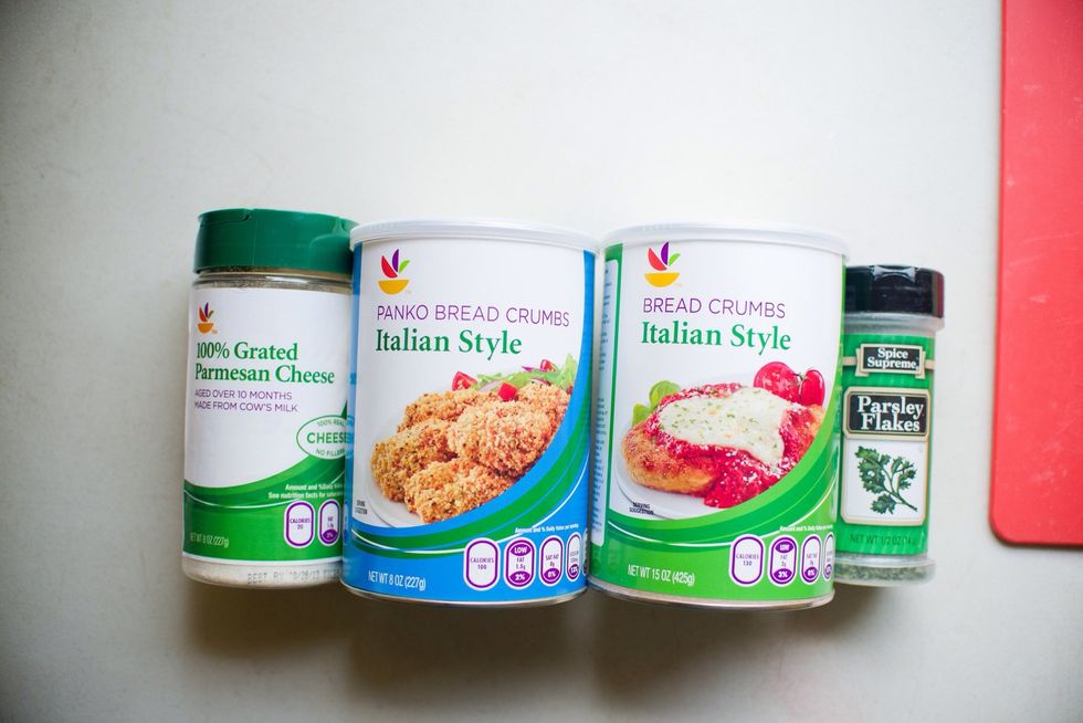 Gather supplies needed for this tasty meal. They are listed in the guide! Preheat oven to 400!!!