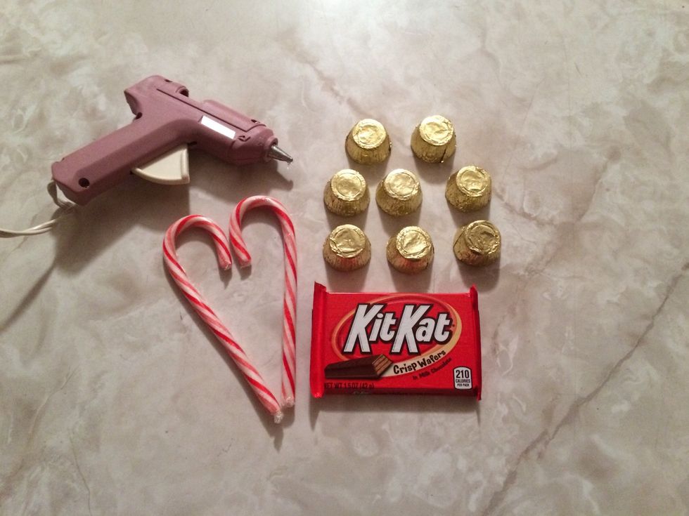 Gather supplies ribbon is optional