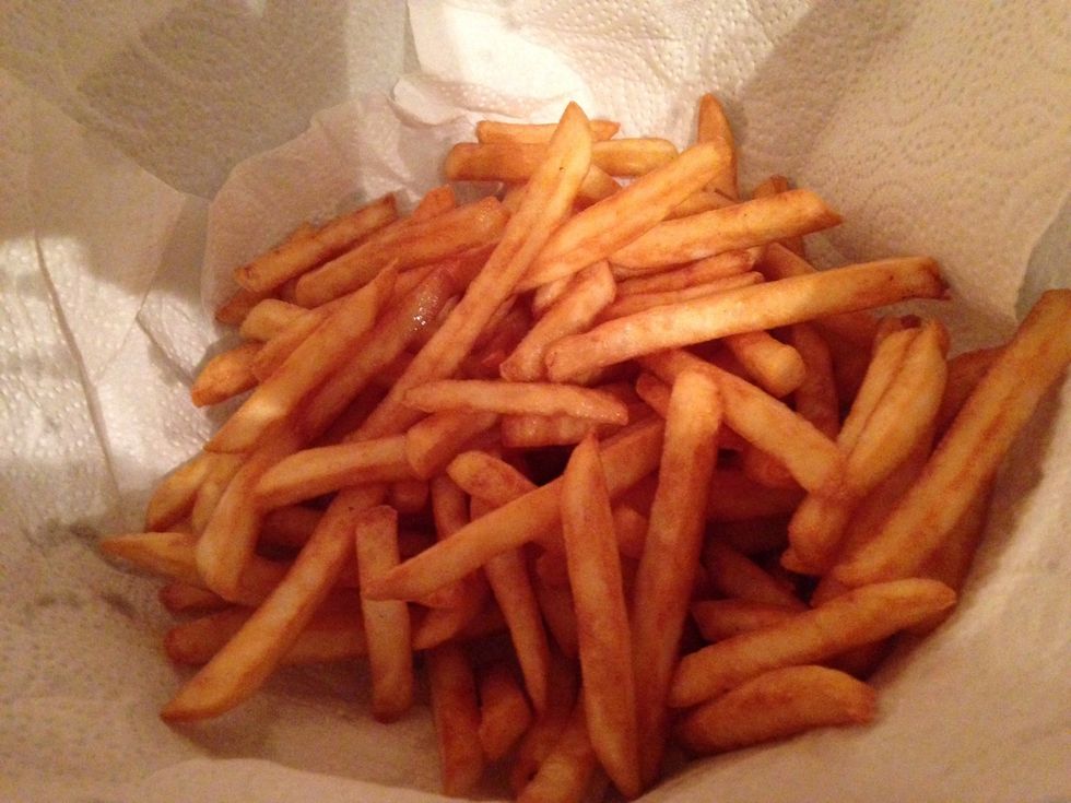 Gather the fries