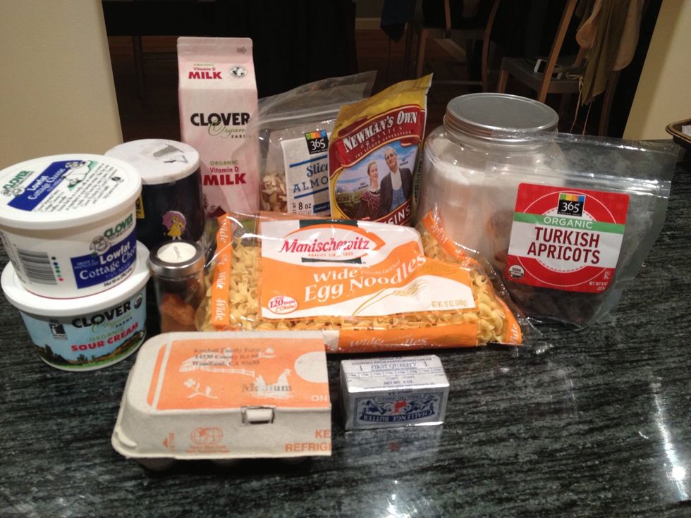Gather the ingredients.