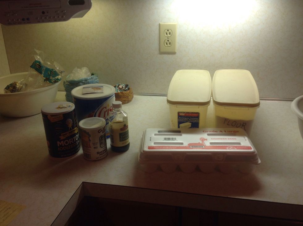 Gather the ingredients.