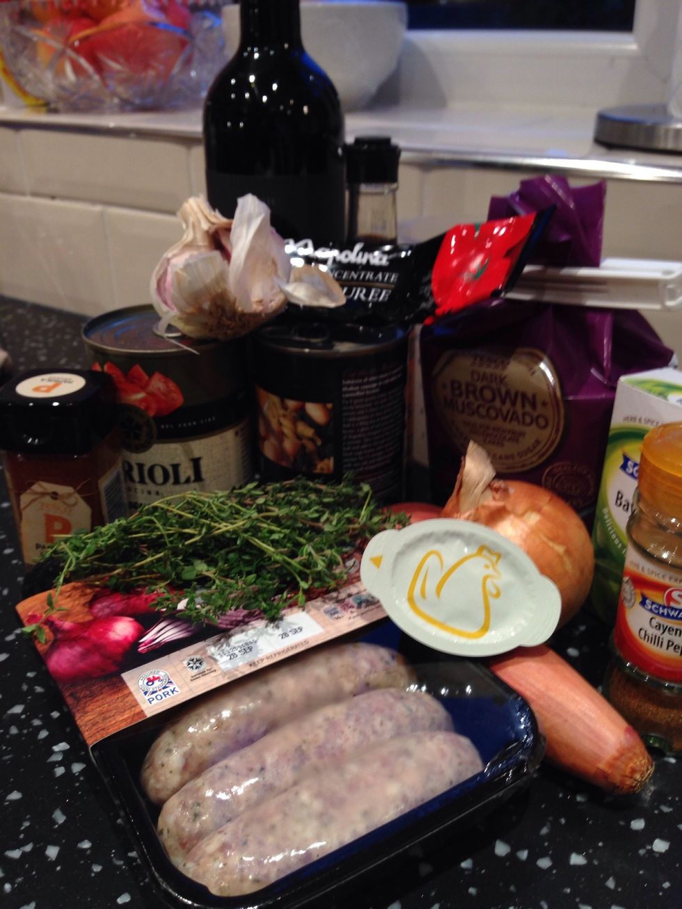 Gather the ingredients