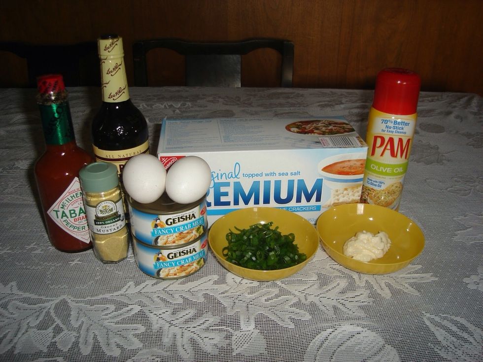 Gather the ingredients.