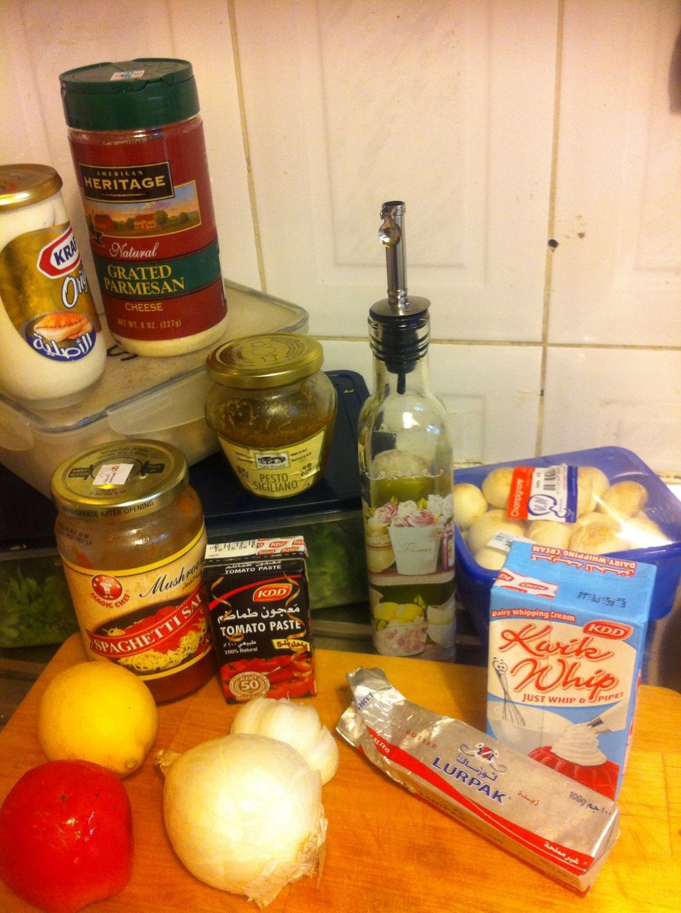 Gather the needed ingrediant