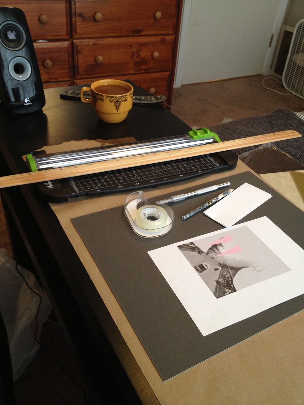How to diy photo mat's using mat boards B+C Guides