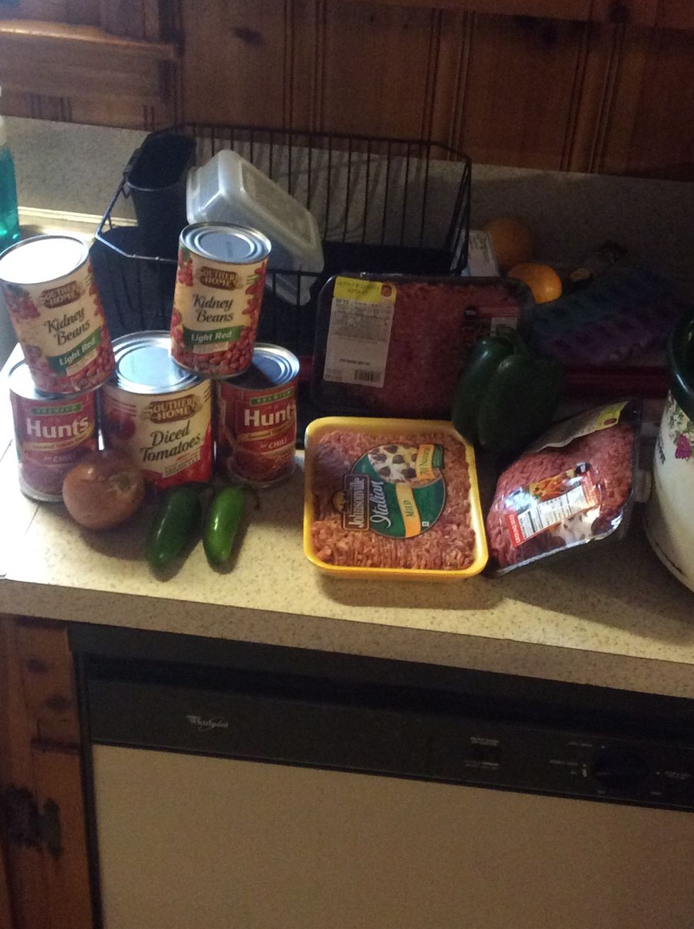 Gather up all of your ingredients